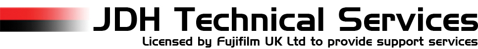 JDH Technical Services - licensed by Fujifilm UK Ltd to provide support services
